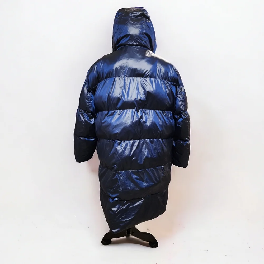 Fabletics Adeline Shine Oversize Long Puffer Coat XL - Picture 4 of 10
